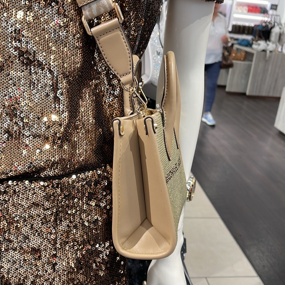 MICHAEL KORS MK
Mirella Extra-Small Logo XS Shopper XBody Leather Crossbody Bag - Picture 10 of 16